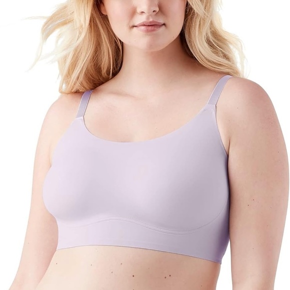 NWT True & Co Women's True Body Lift Scoop Adjustable Strap Bra in Lilac Mist - Picture 3 of 9